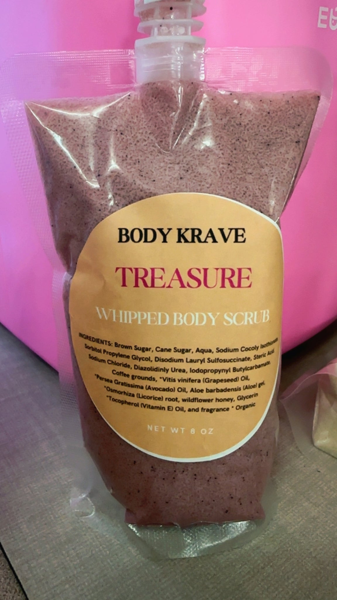Treasure Whipped Body Scrub
